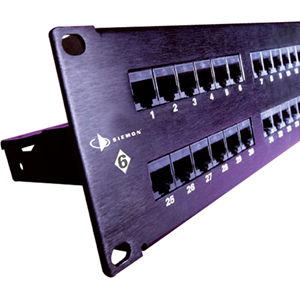 Siemon HD 24 Port Network Patch Panel