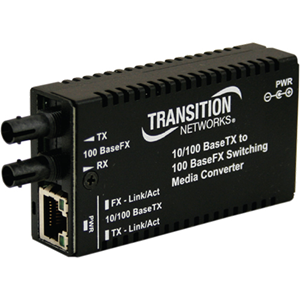 Transition Networks Mini M/E-PSW-FX-02 Media Converter
