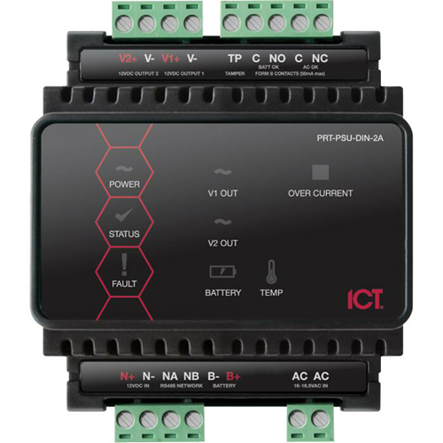 Inaxsys ICT DIN Rail 2A Intelligent Power Supply