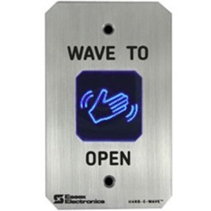 HAND-E-WAVE STAINLESS TOUCHLESS SWITCH,SINGLE GANG