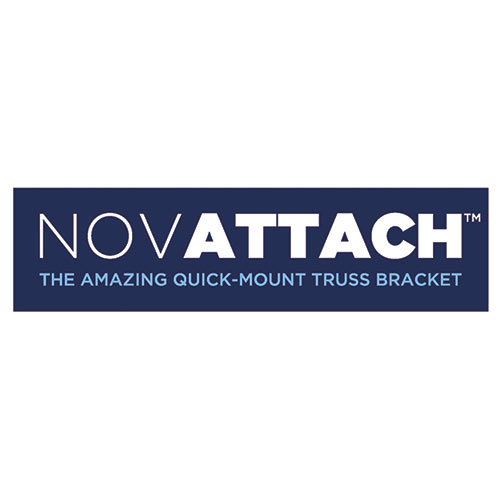 Novattach EMT Powder Coated Aluminum Tube, White