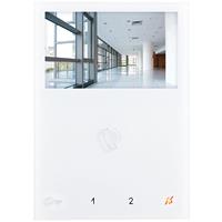 Comelit EX-7000H Color Hands-Free Mini Video Door Phone Monitor S2, White