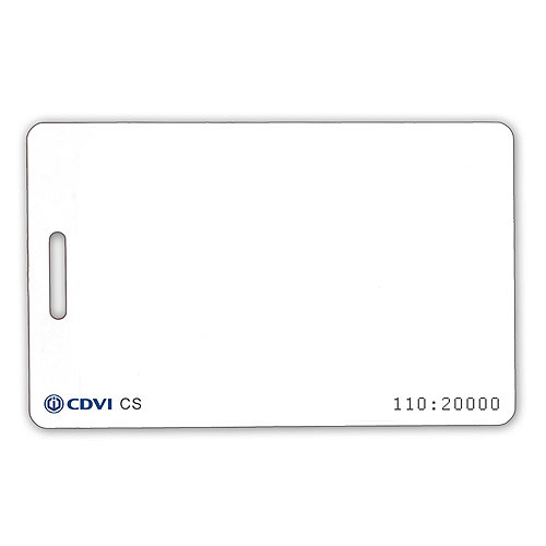 CDVI CS25 Proximity Cards Standard Clamshell, 25-Pack