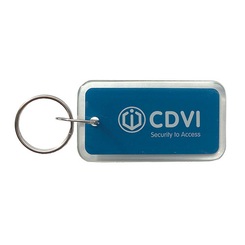 CDVI TAG Key Ring Tag, 125 KHz, 25-Pack