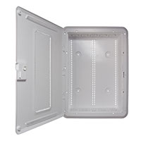 On-Q New - Plastic 20IN Enclosure With Trim Ring And Hinged Door