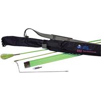 GRI 81-600 Creep-Zit Kit 24ft Rods In Nylon Quiver Case, Green