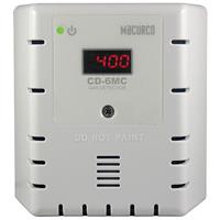Macurco CD-6MC 6 Series Carbon Dioxide CO2 Fixed Gas Detector, Manual Calibration Only, 12-24V, White